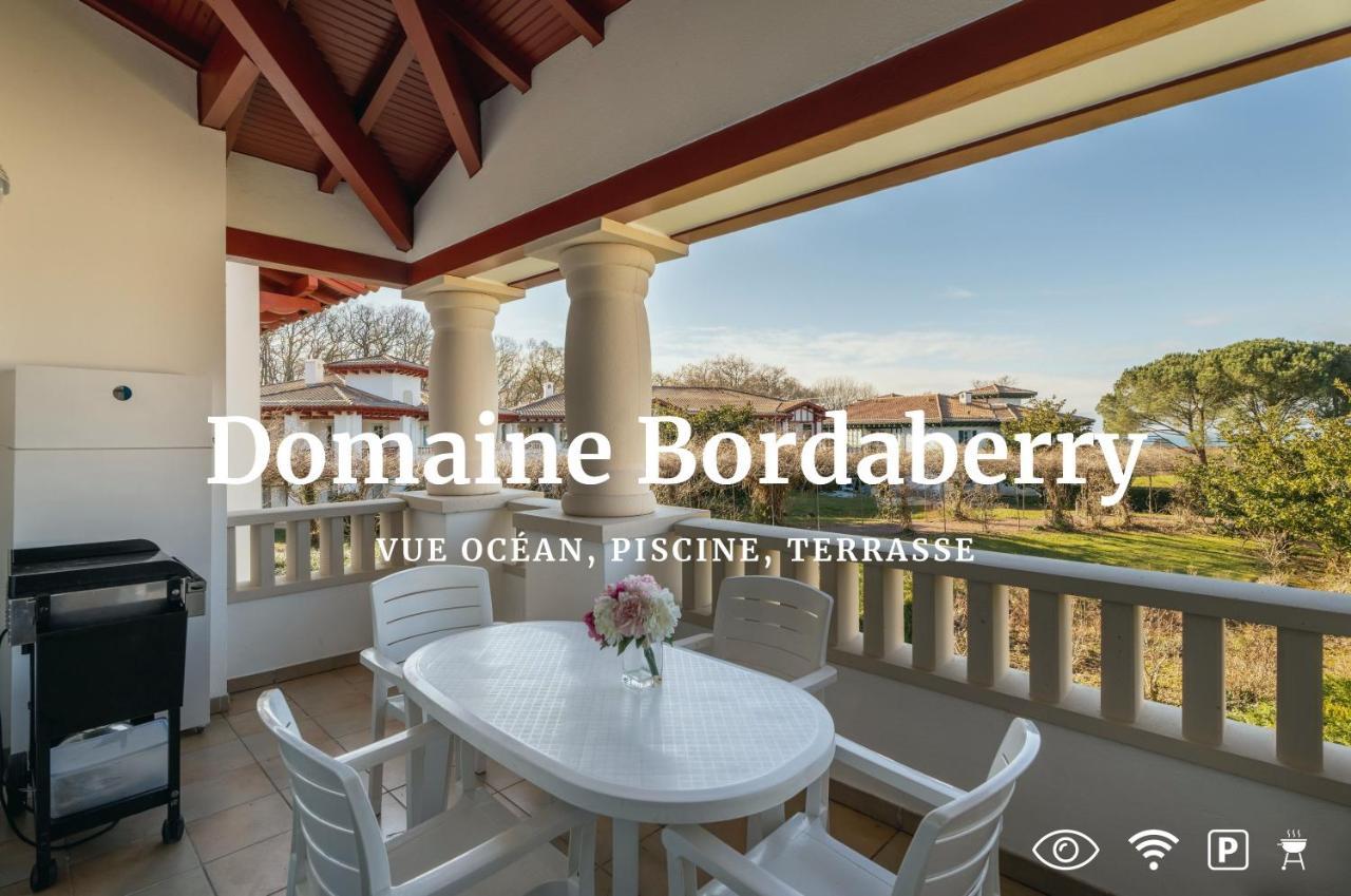 Atlantic Selection - Domaine De Bordaberry - Avec Piscine Et Vue Ocean Lejlighed Urrugne Eksteriør billede